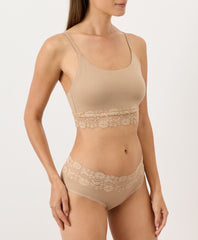 Lace Modern Scoop Bralette 3-Pack