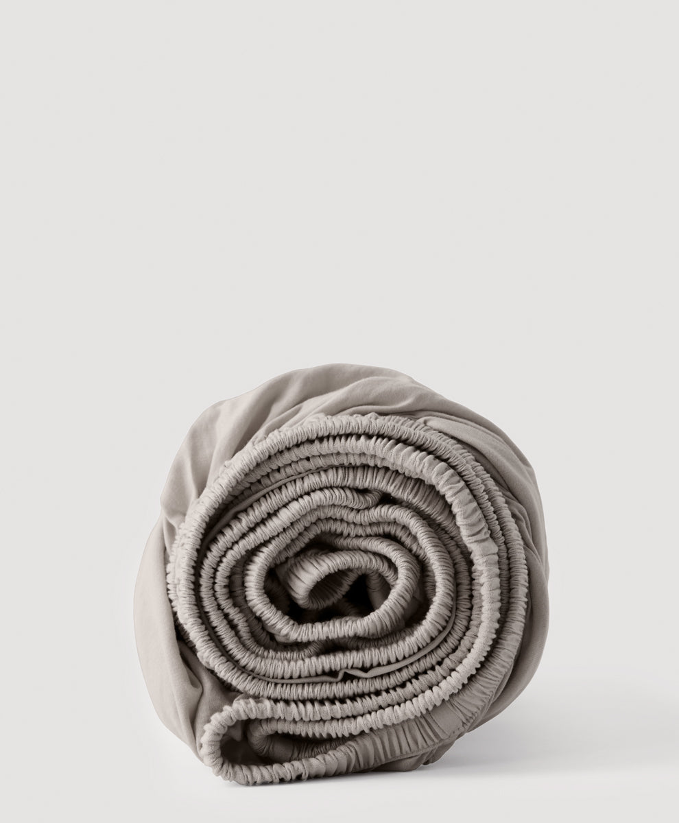 Organic Room Service Sateen Fitted Sheet