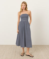 Fit & Flare Strapless Dress