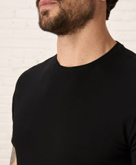 Luxe Essential Slim Fit Crewneck Tee