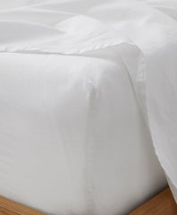 Organic Room Service Sateen Fitted Sheet