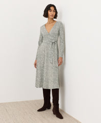 Fit & Flare Wrap Dress