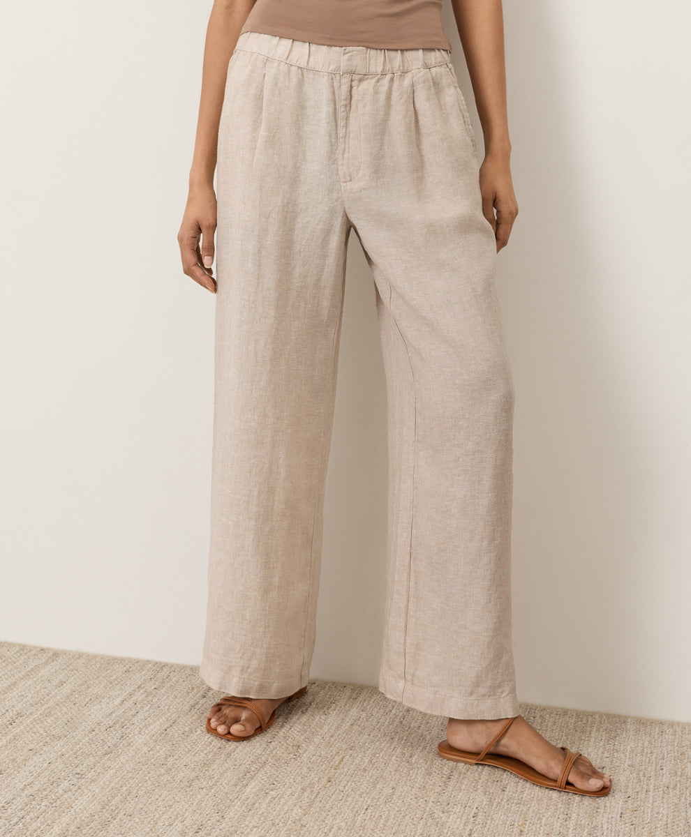 Linen Easy Trouser Pant