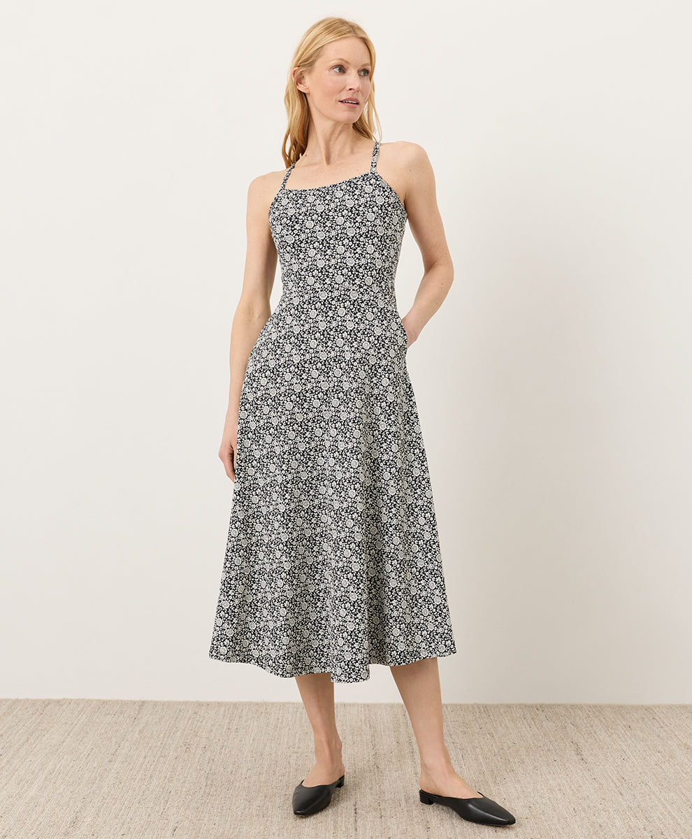 Fit & Flare Midi Dress