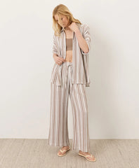 Coastal Double Gauze Oversized Shirt