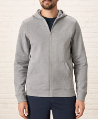 Brushed Fleece Zip Hoodie