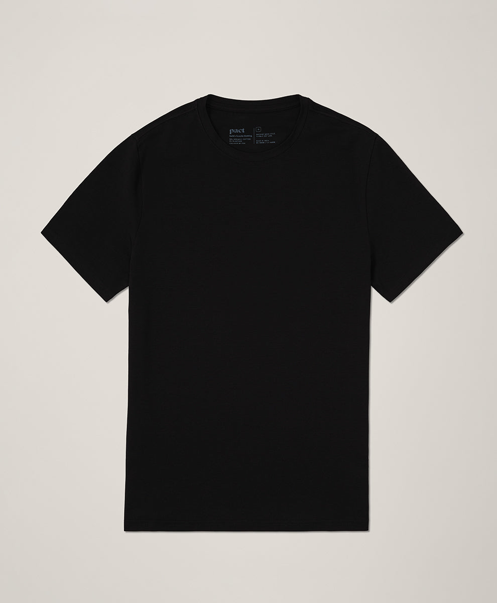 Luxe Essential Slim Fit Crewneck Tee