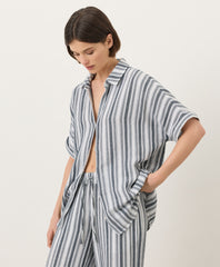 Coastal Double Gauze Oversized Shirt