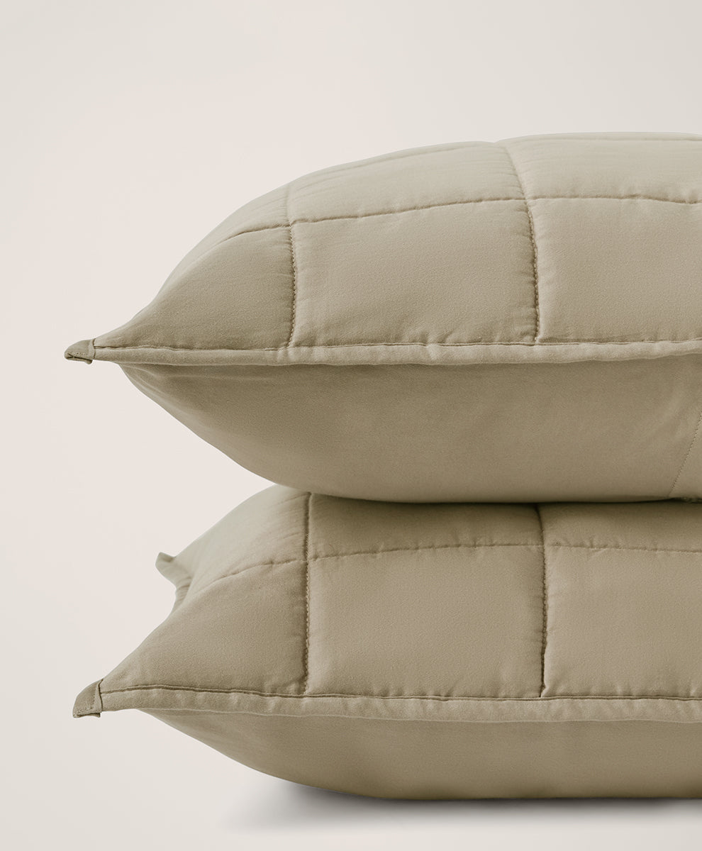 Organic Quilted Sham 2-Pack
