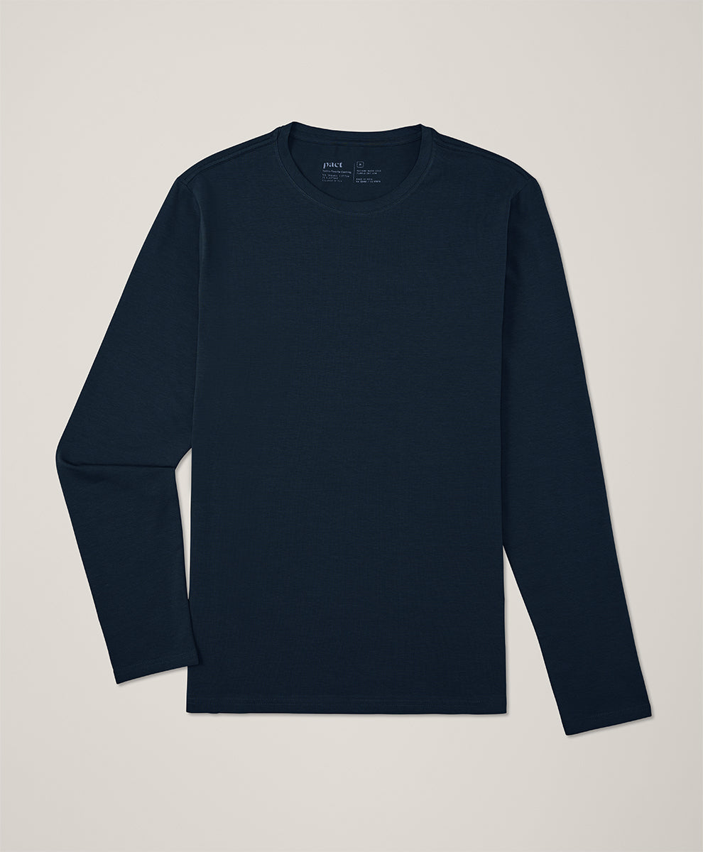 Luxe Essential Slim Long Sleeve Tee