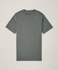 Luxe Essential Slim Fit V-Neck Tee