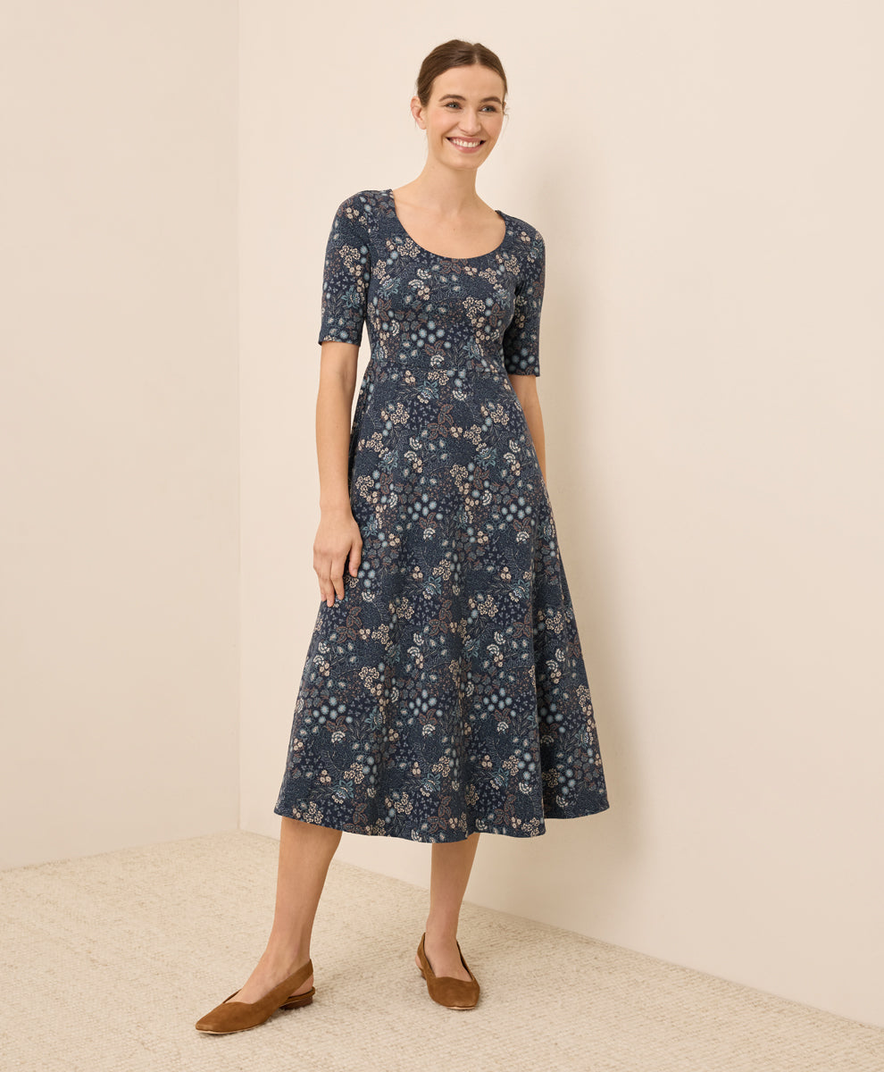 Fit & Flare Signature Scoop Dress