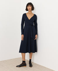 Fit & Flare Wrap Dress