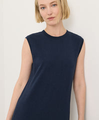 Soft-Slub Essential Easy Muscle Tee Dress