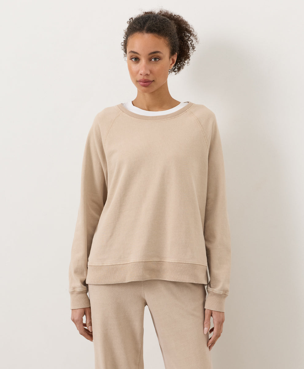 Weekends Relaxed Raglan Sweatshirt