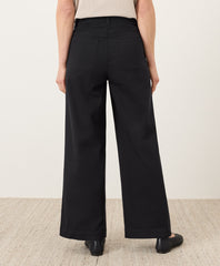 Stretch Twill Wide Leg Pant