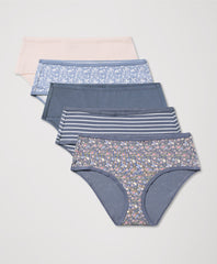 Everyday Mid Rise Hipster 5-Pack