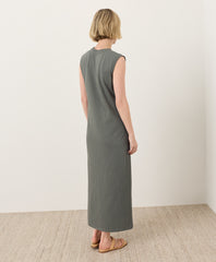 Soft-Slub Essential Easy Muscle Tee Maxi Dress
