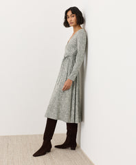 Fit & Flare Wrap Dress