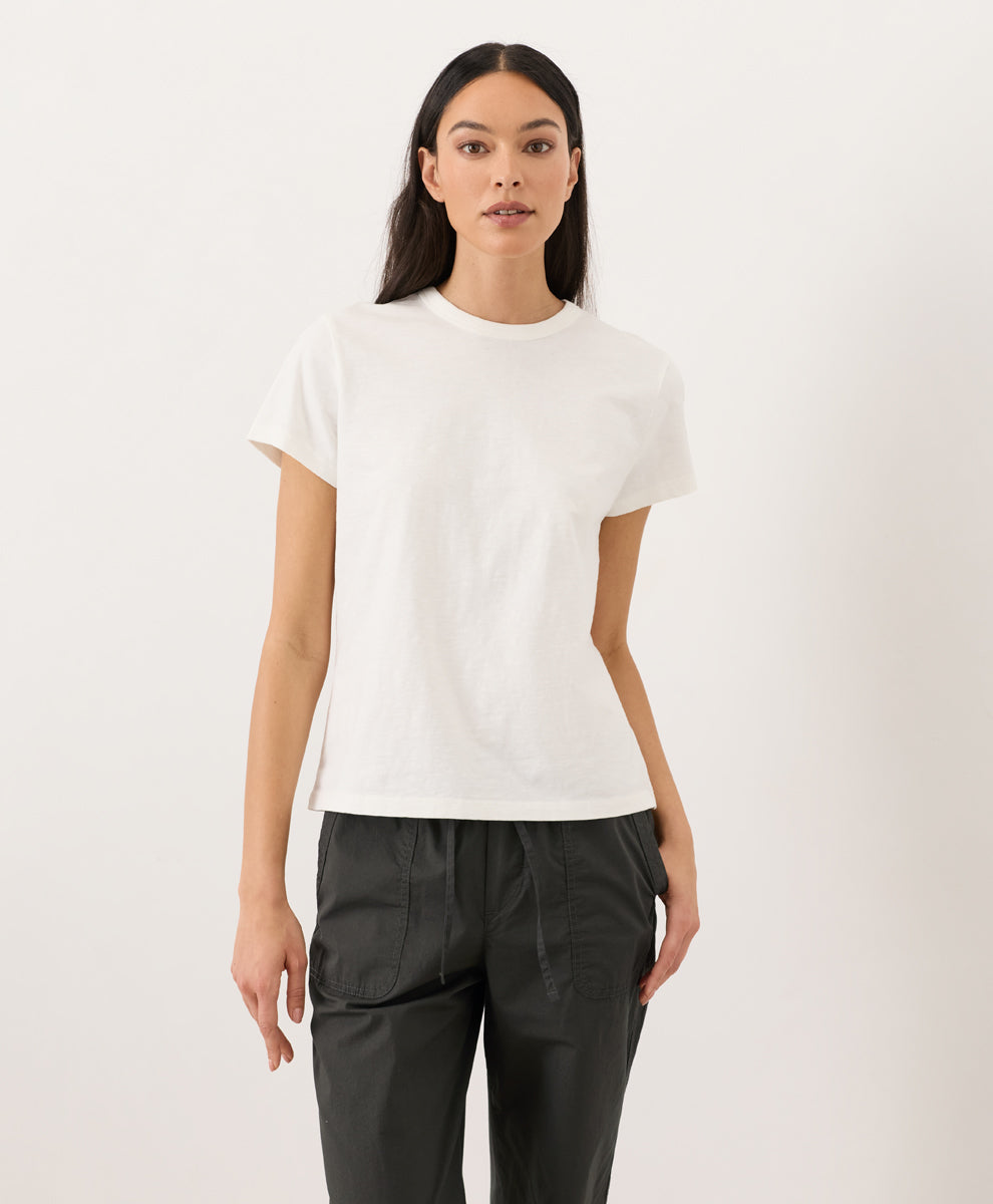 Soft-Slub Essential Crewneck Tee