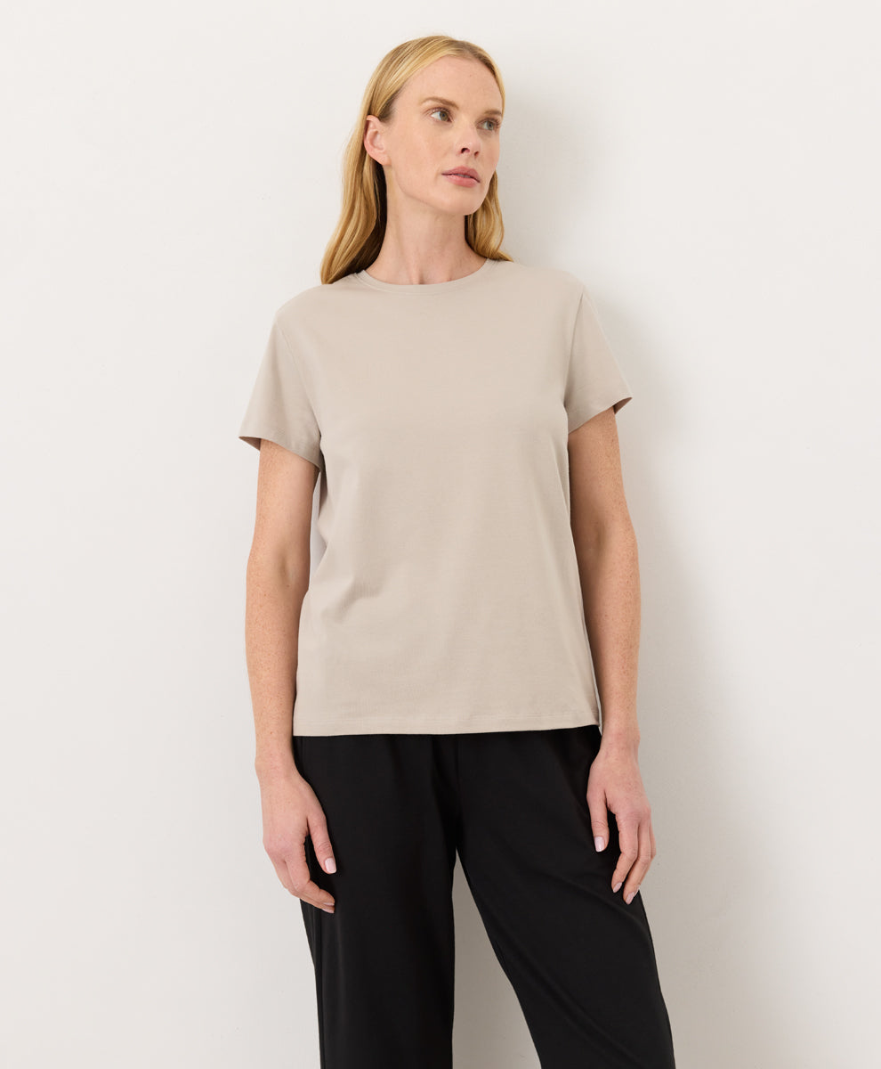 Luxe Essential Crewneck Tee