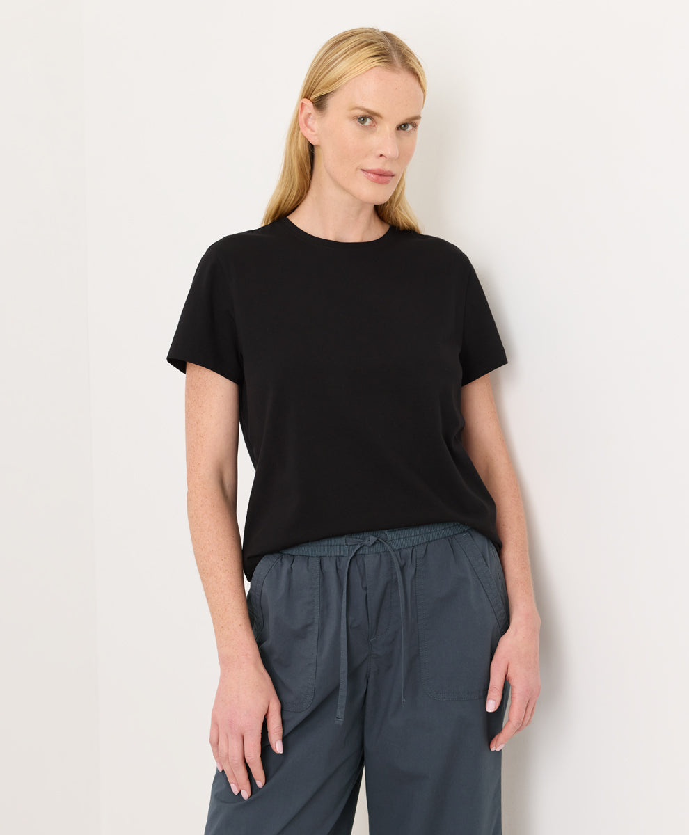 Luxe Essential Crewneck Tee