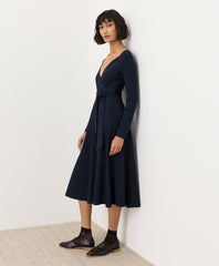 Fit & Flare Wrap Dress