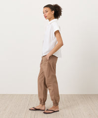Stretch Poplin Jogger