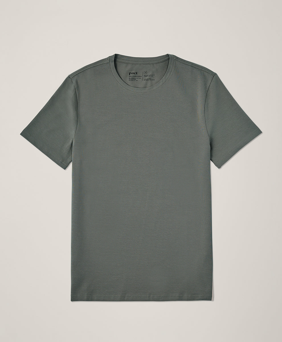 Luxe Essential Slim Fit Crewneck Tee
