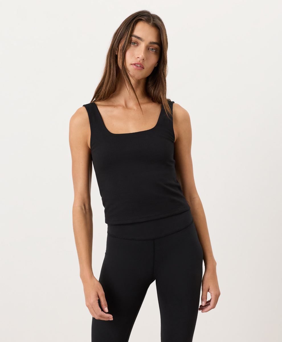 On The Go-To Square Neck Tank