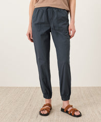 Stretch Poplin Jogger