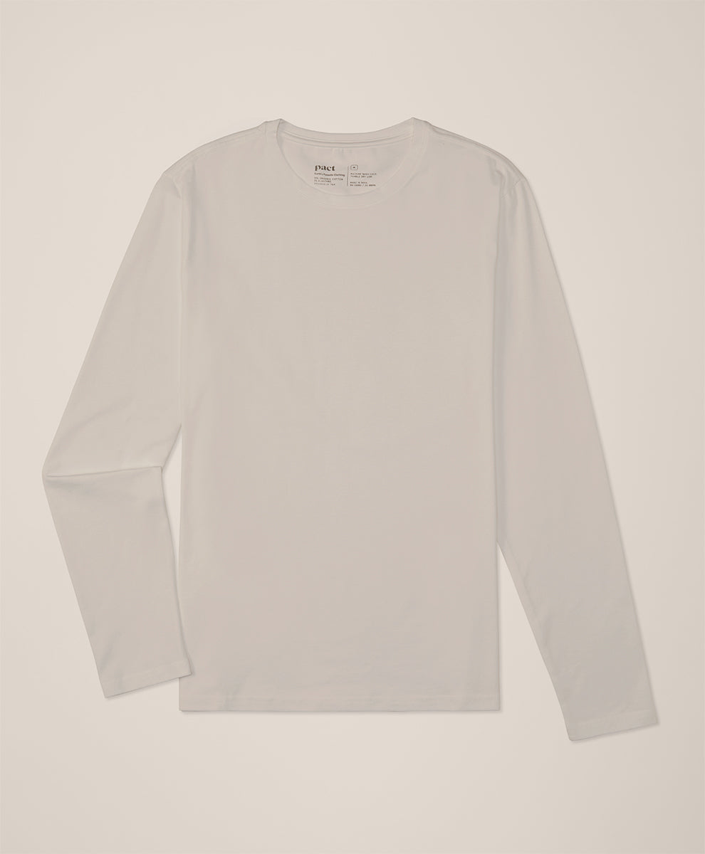 Luxe Essential Slim Long Sleeve Tee