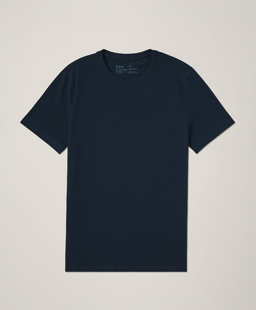 Luxe Essential Slim Fit Crewneck Tee