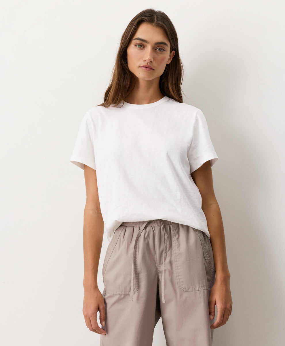 Soft-Slub Essential Crewneck Tee