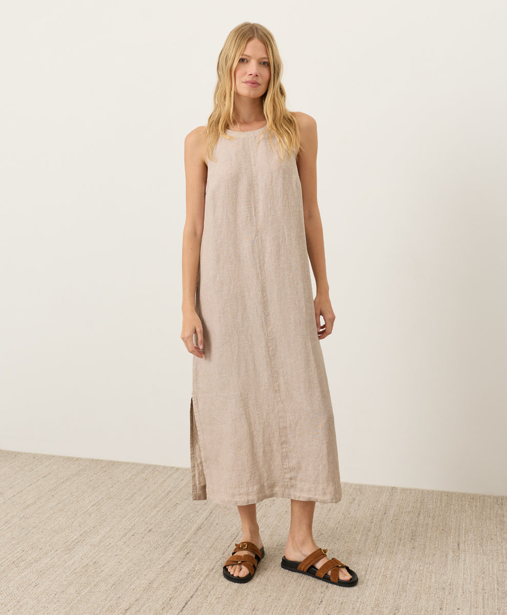 Linen Easy Tank Dress