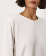 Luxe Essential Crewneck Long Sleeve Tee