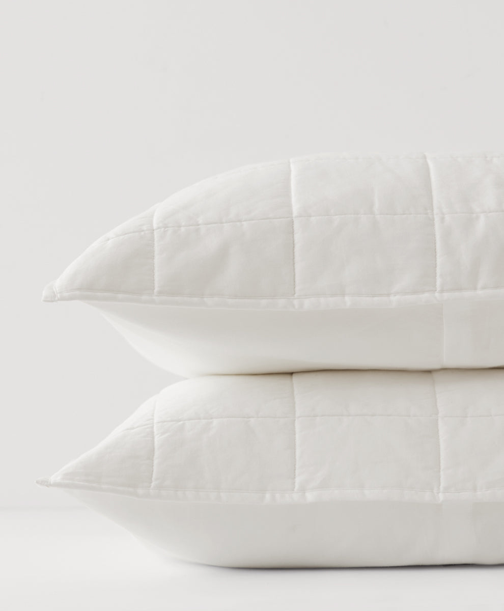 Organic Quilted Sham 2-Pack
