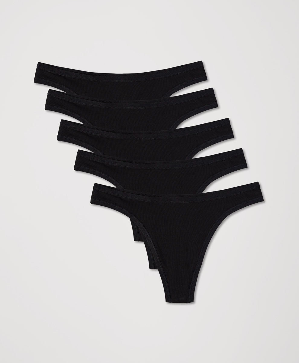 Everyday Classic Fit Thong 5-Pack