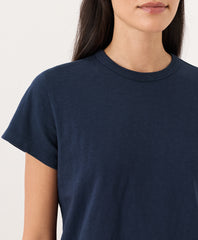 Soft-Slub Essential Crewneck Tee