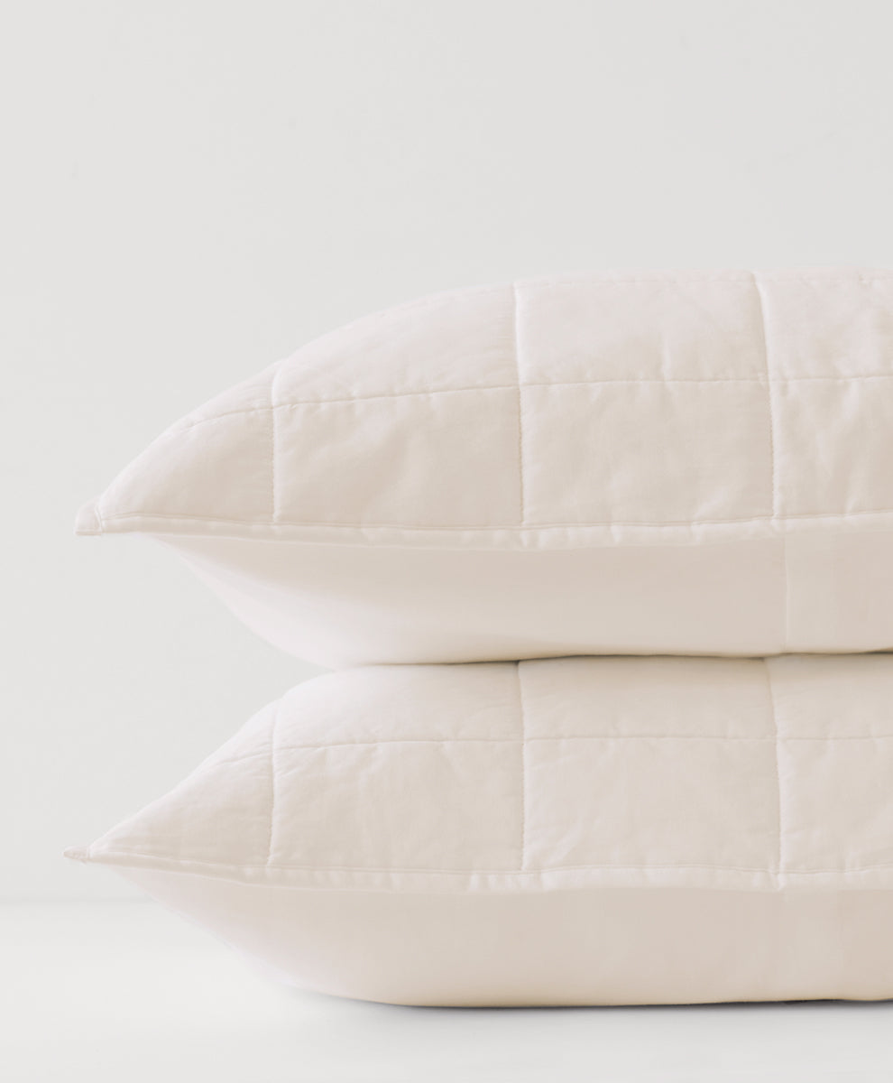 Organic Quilted Sham 2-Pack