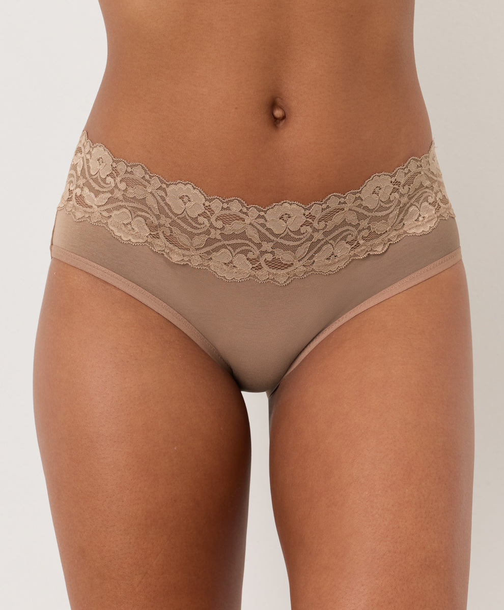 Lace Waist Brief