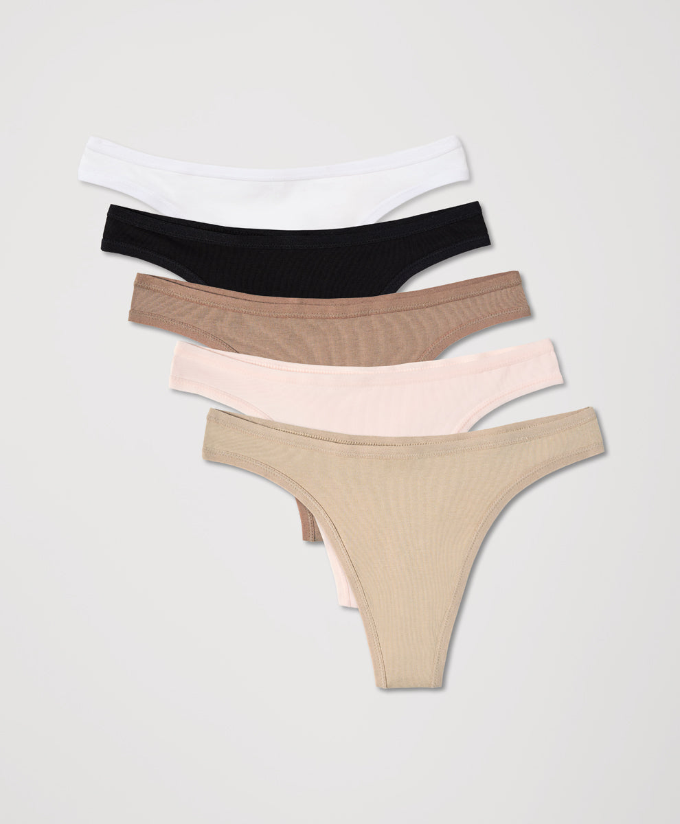 Everyday Classic Fit Thong 5-Pack