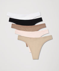 Everyday Classic Fit Thong 5-Pack