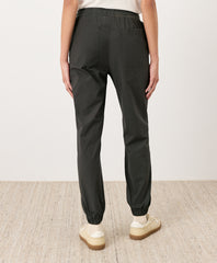 Stretch Poplin Jogger