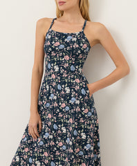 Fit & Flare Midi Dress
