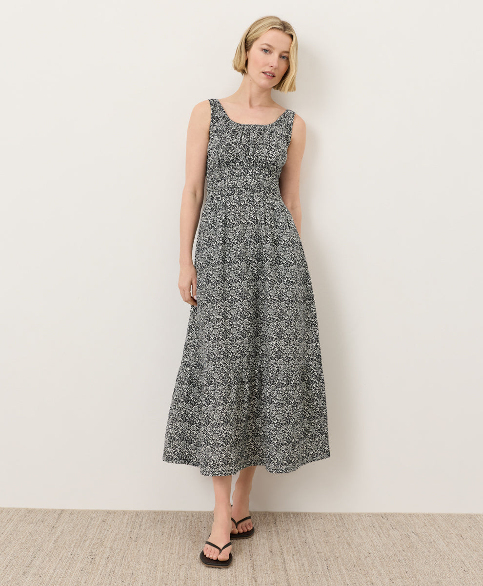 Coastal Double Gauze Cami Dress