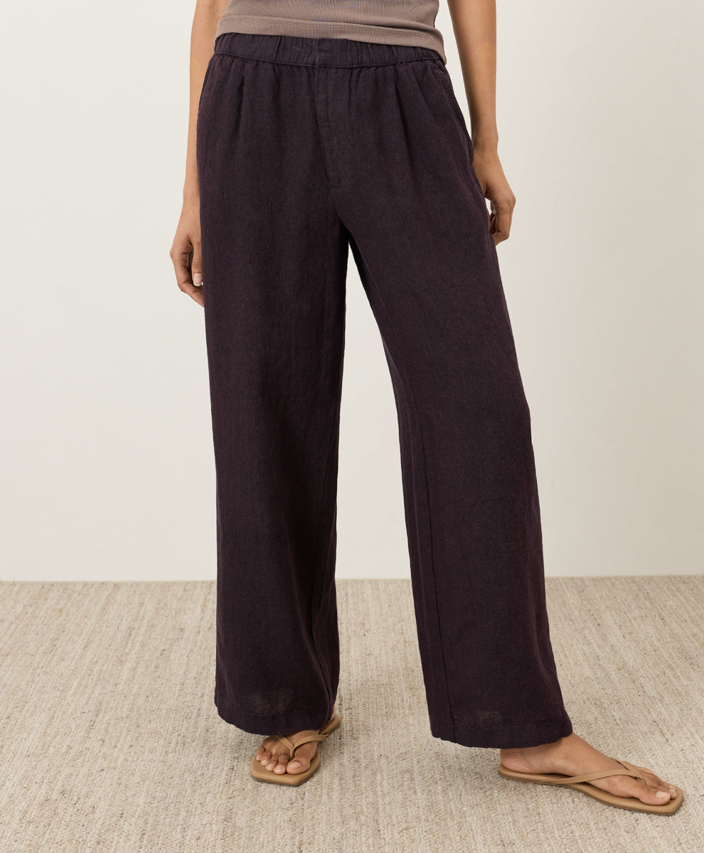 Linen Easy Trouser Pant