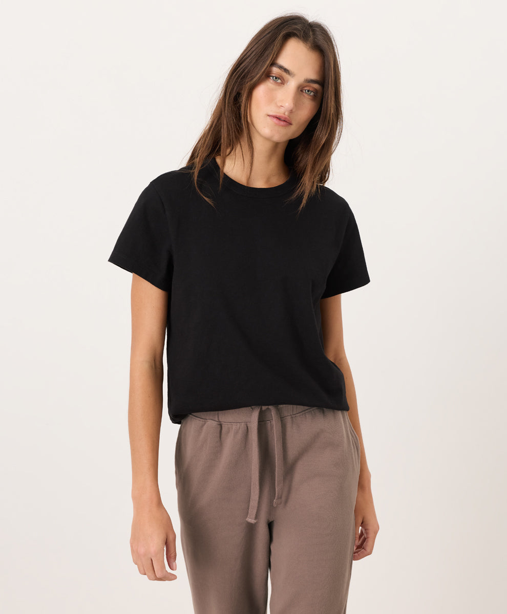 Soft-Slub Essential Crewneck Tee